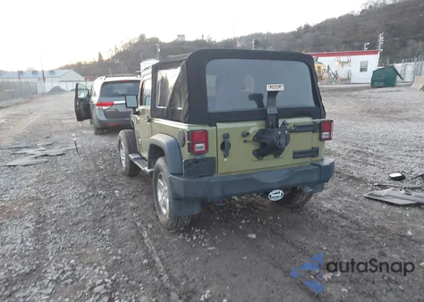 2013 Jeep Wrangler Sport from USA, damaged, VIN 1C4AJWAG9DL631074